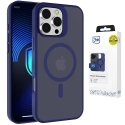 3mk Smoke MagCase phone case with MagSafe support for iPhone 16 Pro Max blue transparent 3mk Smoke MagCase phone case with MagSafe support for iPhone 16 Pro Max blue transparent