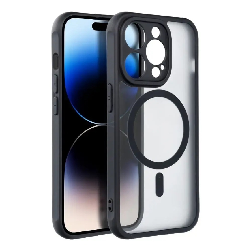 KILPAILULLINEN MATTA MAG-puhelintuki MagSafe-tuelta iPhone 15 Pro musta – 3