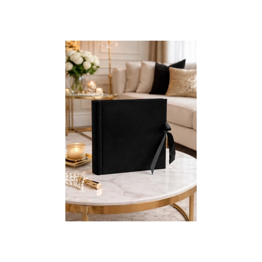 Nuotraukų Albumas - Gedeon KD46200 10x15 cm 200 Nuotraukų Knyga Suvyniota VELVET ONYX – 3
