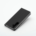 Oem Luna "Book Carbon" kateklipiga kest "Samsung S26 FE" jaoks, must