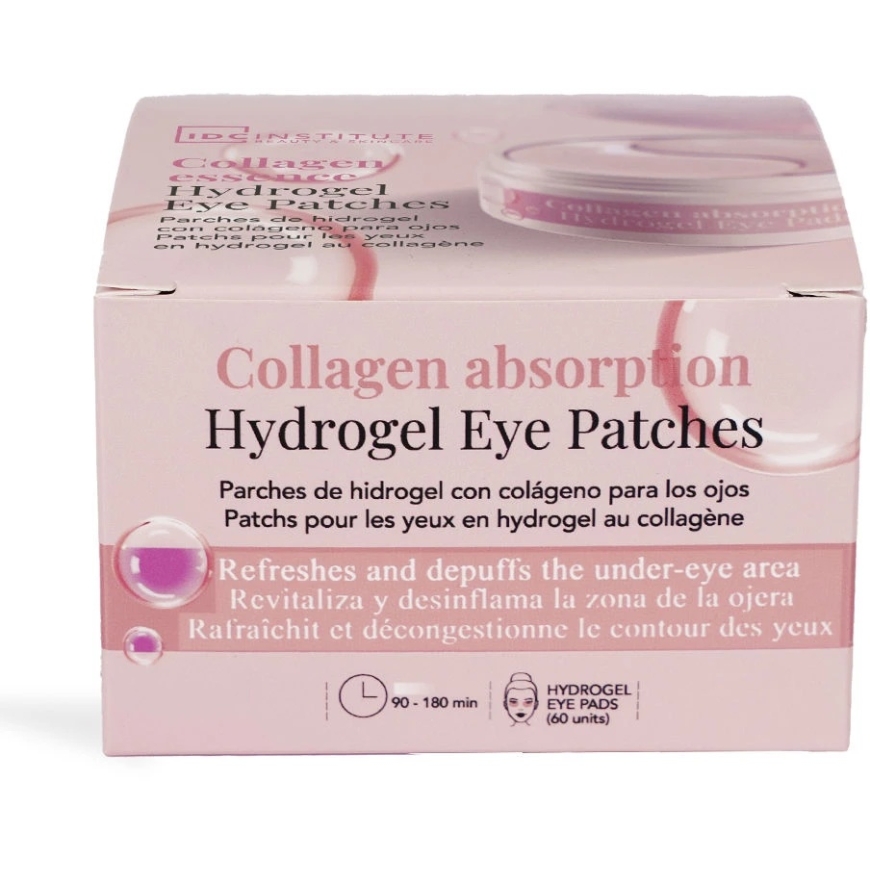 Idc Institute Hydrogel-silmalaastarit kollageenilla 60 kpl