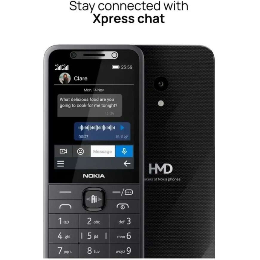 Nokia 235 4G TA-1745 Dual SIM Melns – 2