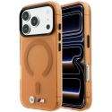 BMW M IML Frosted Metal Logo & Trims MagSafe-kuori iPhone 17 Pro / 18 Pro:lle – Oranssi BMW M IML Frosted Metal Logo & Trims MagSafe-kuori iPhone 17 Pro / 18 Pro:lle – Oranssi