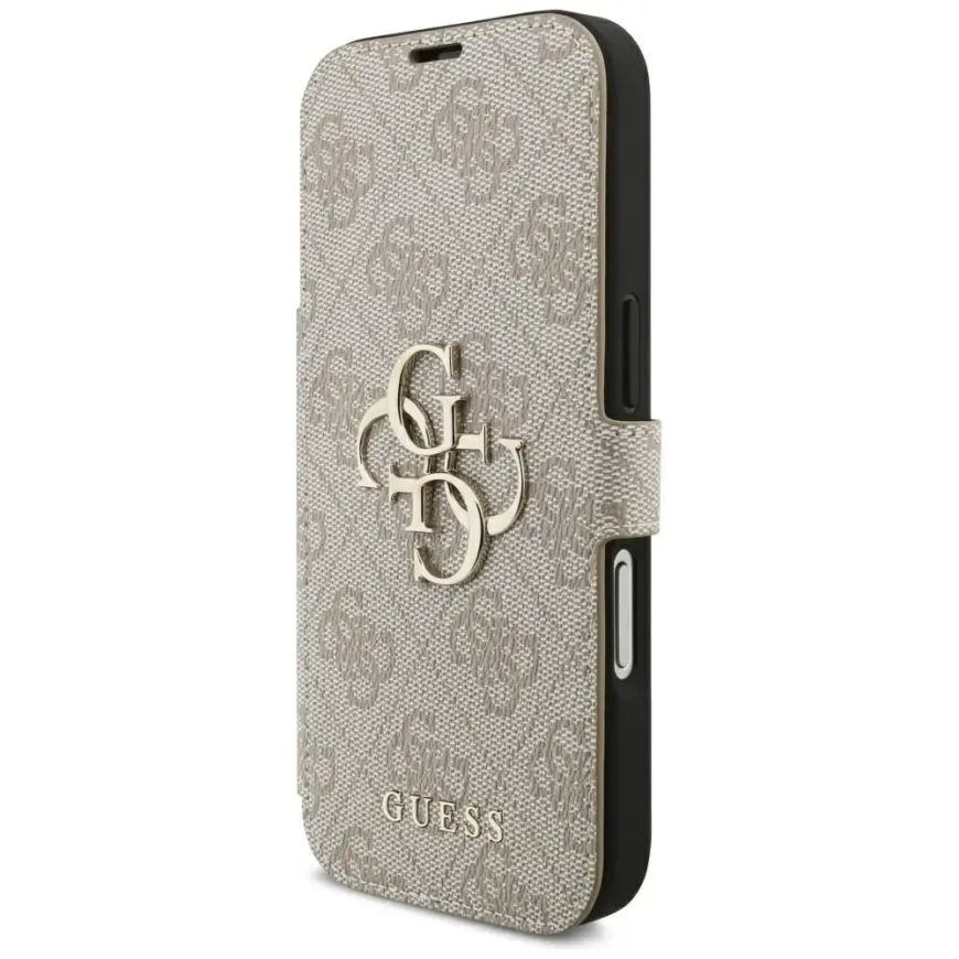 Guess 4G Metal Logo raamatutüüpi telefoni ümbris iPhone 18 Pro | iPhone 17 Pro roosa – 2