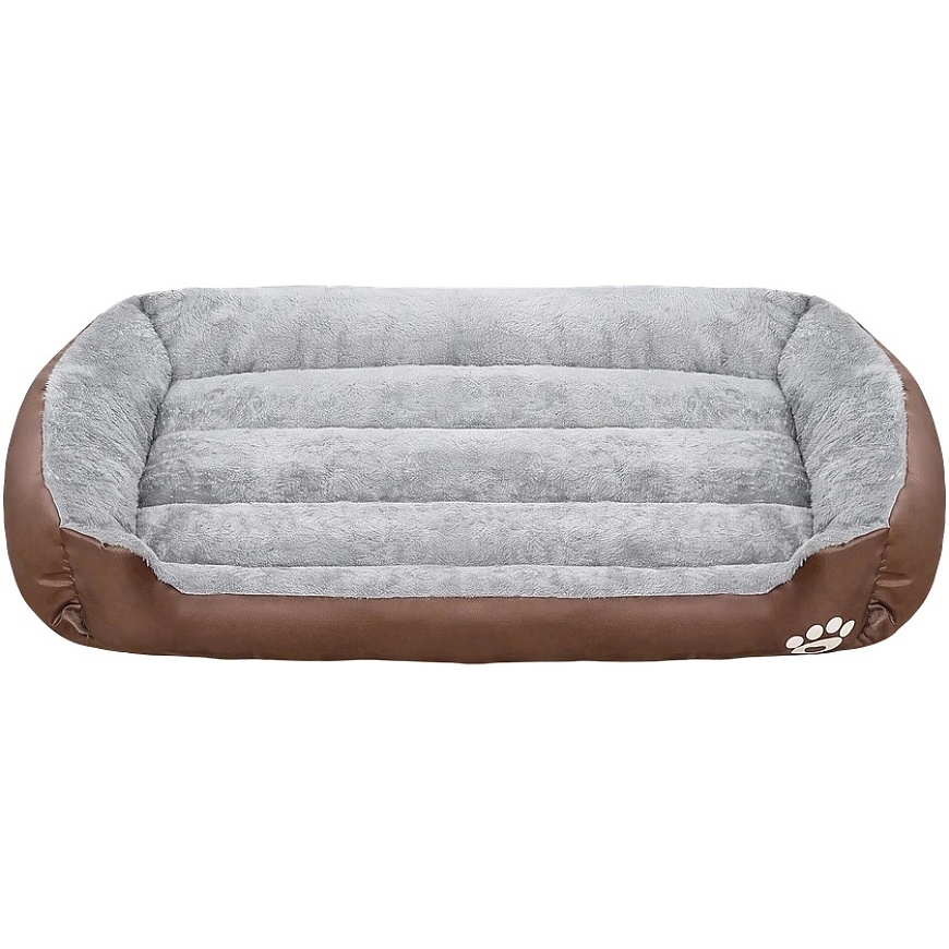 Koirien ja kissojen peti Rebel Animals RA-1102-L, 80x65x17cm, harmaa/pruuni väri