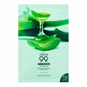 Holika Holika Aloe 99% Soothing Gel Jelly Mask Sheet raminanti veido odą lakštinė veido kaukė su alaviju, 23 ml Holika Holika Aloe 99% Soothing Gel Jelly Mask Sheet raminanti veido odą lakštinė veido kaukė su alaviju, 23 ml