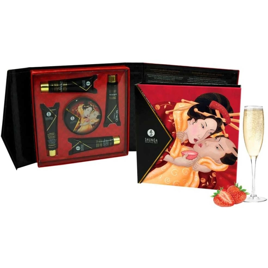 Shunga - Гейша Игристое Вино Со Вкусом Клубники – 5