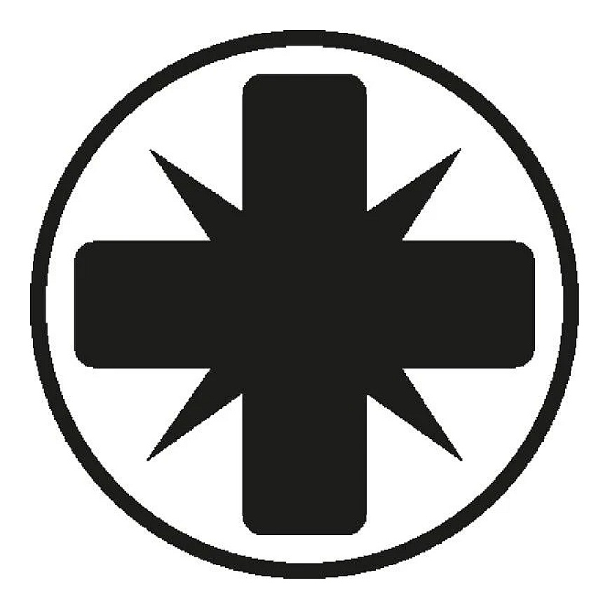 1/4" antgalis, skirtas Pozidriv kištukiniams varžtams, dydis PZ1/152mm, Wera [05060030001] – 2
