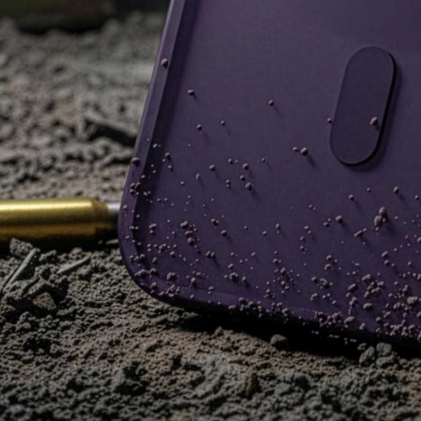 3Mk защитный 3mk дымчатый чехол "MagCase" для iPhone 17 Pro - фиолетовый прозрачный – 2