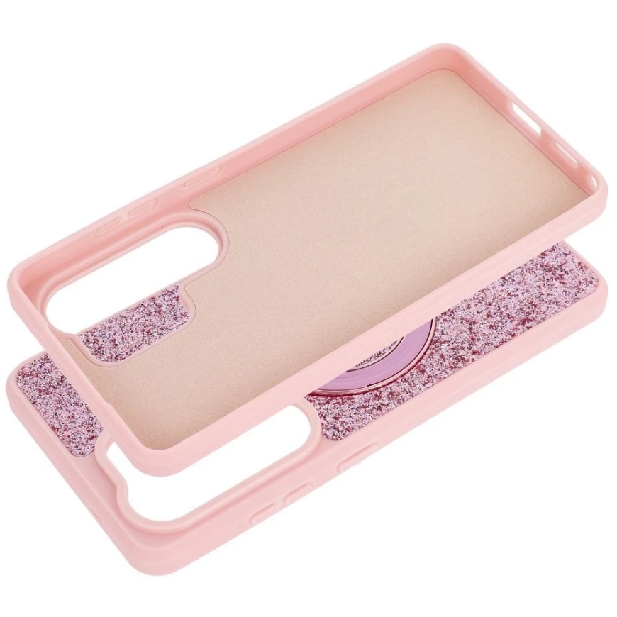 Case for Samsung S26 Ultra Quartz Circle Stand Mag Cover pink – 2