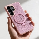 Чехол для Samsung S26 Ultra Quartz Circle Stand Mag Cover розовый Чехол для Samsung S26 Ultra Quartz Circle Stand Mag Cover розовый