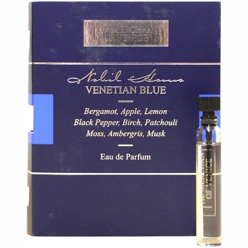 Venēcijas Tirgotājs, Venēcijas Zils, Eau De Parfum, Vīriešiem, 2 ml *Ampula