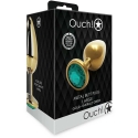 Ouch By Shots Ouch! Auksinė METALOWY KOREK ANALNY PLUG Z DIAMENTEM 7 CM WODOODPORNY Ouch By Shots Ouch! Auksinė METALOWY KOREK ANALNY PLUG Z DIAMENTEM 7 CM WODOODPORNY