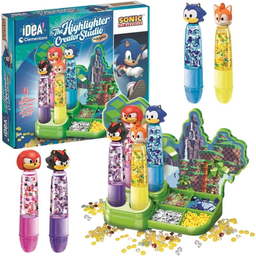 Clementoni loov markeri valmistamise komplekt "Sonic", 4 tk. – 3