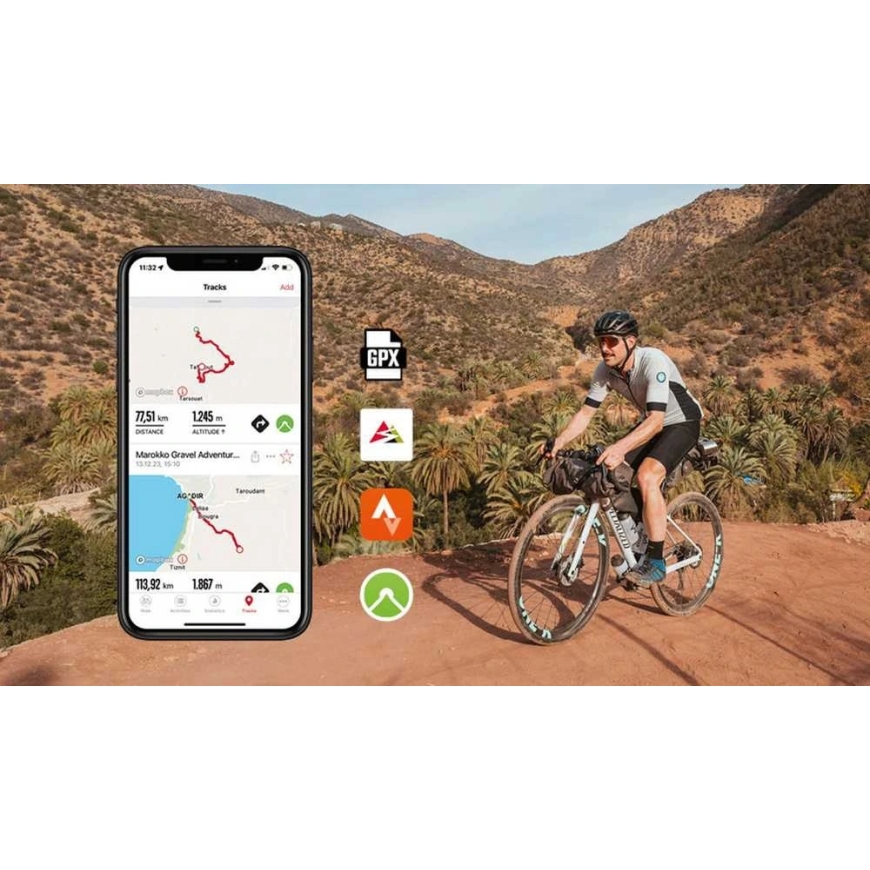 Velokompjūters SIGMA ROX 4.0 Endurance GPS melns