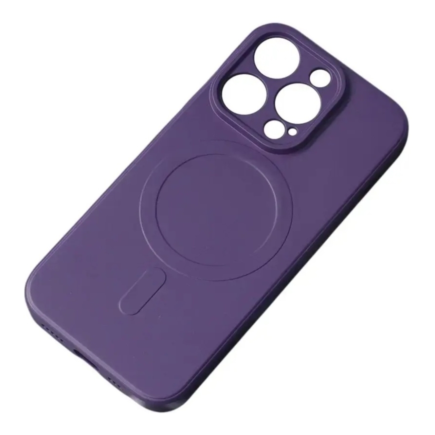Samsung Silicone maciņš ar MagSafe atbalstu telefonam Samsung Galaxy S25 Edge (S937) violets