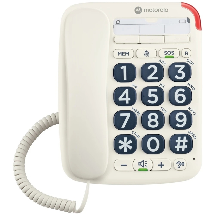 Belaidis stacionarus telefonas Motorola CT200 baltas – 3