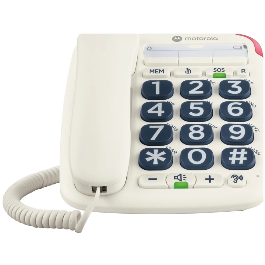 Беспроводной стационарный телефон Motorola CT200 белый – 4