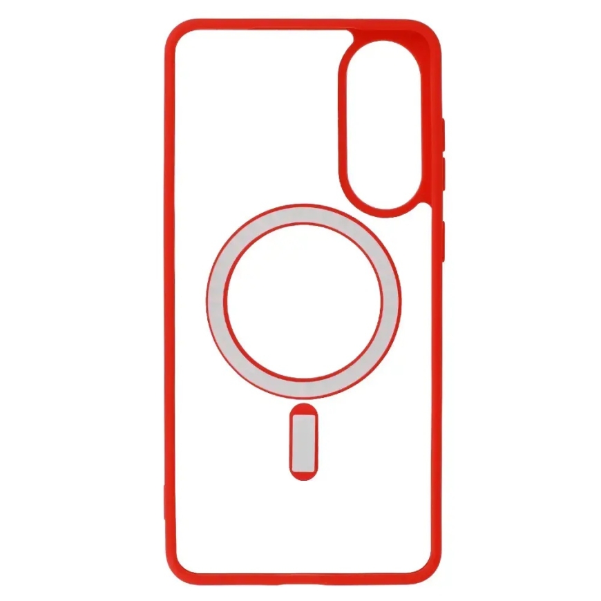 Acrylic Color Magsafe Case for Samsung Galaxy S25 Edge red – 3