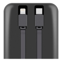 OBAL:ME CablePulse Power Bank | 50 000 mAh | 22,5W | musta OBAL:ME CablePulse Power Bank | 50 000 mAh | 22,5W | musta