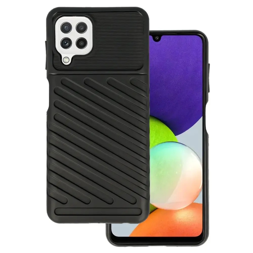 Thunder dėklas Samsung Galaxy A42 5G juodas