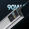 CUKTECH CKPB100PGLBL ārējais akumulators (powerbank) | 10 000 mAh | 150W | USB-C, USB-A | pelēks CUKTECH CKPB100PGLBL ārējais akumulators (powerbank) | 10 000 mAh | 150W | USB-C, USB-A | pelēks
