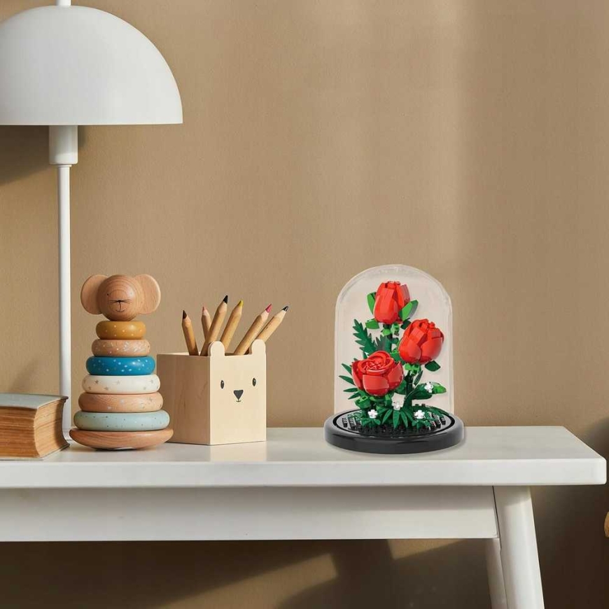 Artyk *****Rose-shaped building blocks with lampshade 221 pcs. 136924 – 2