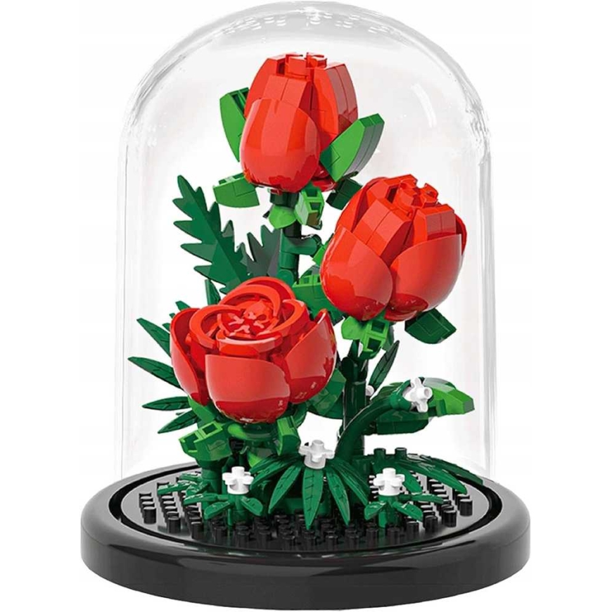 Artyk *****Rose-shaped building blocks with lampshade 221 pcs. 136924 – 4