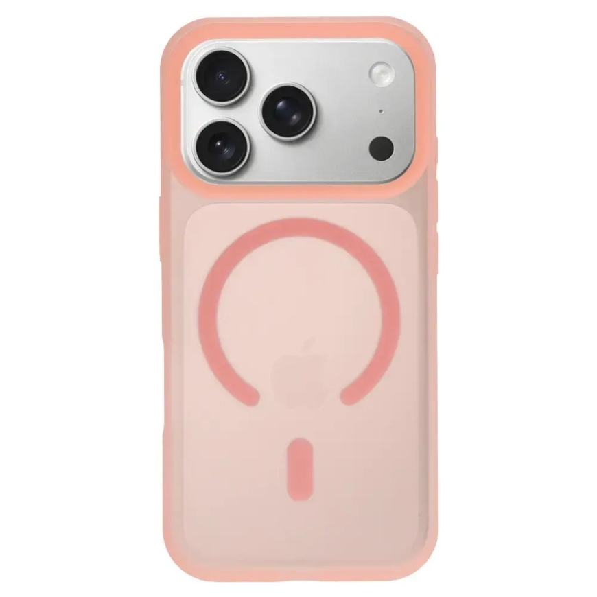 Tel Protect Mist Matte -puhelinsuojakuori MagSafe-tuen kanssa Samsung Galaxy S24 Ultra (S928) pinkki oranssi – 2