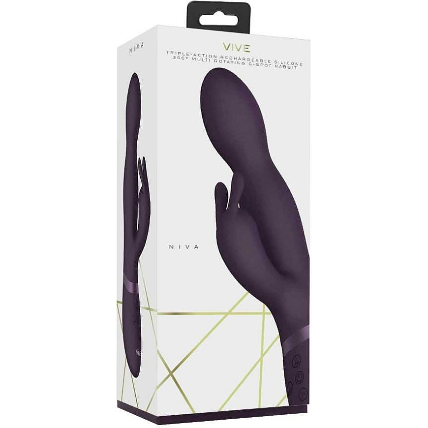 Vive By Shots ShotsToys Jänis Vibraattori - 360Degrees Jänis - Lila