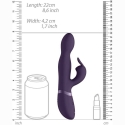 Vive By Shots ShotsToys Rabbit vibratorius - 360degrees Rabbit - Violetinė Vive By Shots ShotsToys Rabbit vibratorius - 360degrees Rabbit - Violetinė