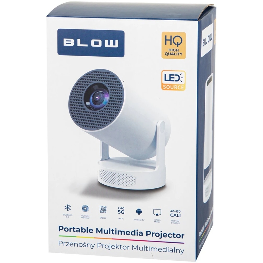 Portable Projector BLOW AndroidTV HD Cinema+ – 2
