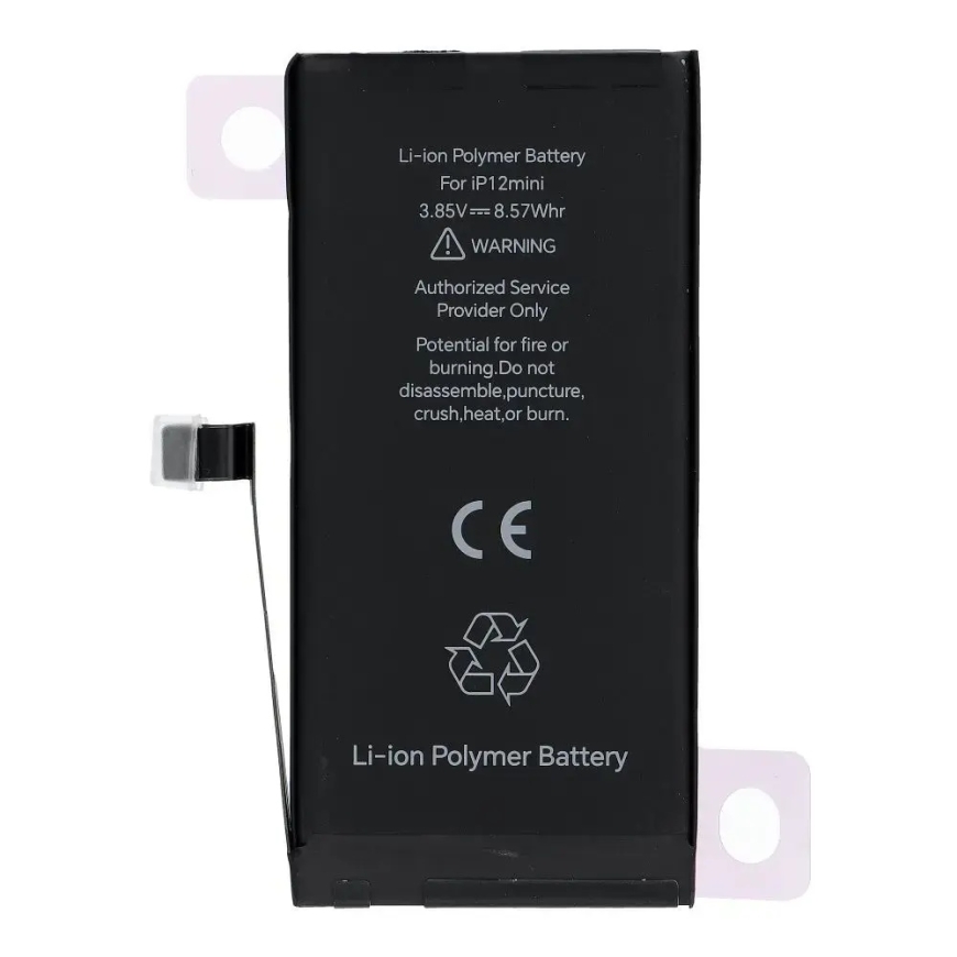 JCID diagnosticējamā akumulators iPhone 12 Mini 2227 mAh (standarta jauda) – 2