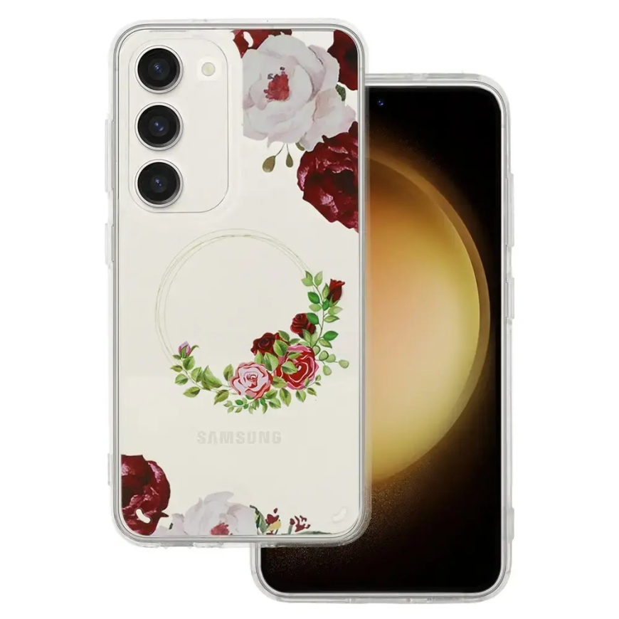 Тел Защита Цветок для Samsung Galaxy S23 FE дизайн 2