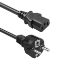 Qoltec Power cable SCHUKO | IEC C13 | CEE 7/7 | 3x1.00mm² | Pure copper Cu | 3m Qoltec Power cable SCHUKO | IEC C13 | CEE 7/7 | 3x1.00mm² | Pure copper Cu | 3m