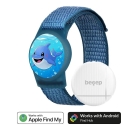 Beeep OneTag Apple Find My & Android izsekotājs - Bērnu aproce Velcro Delfīns Beeep OneTag Apple Find My & Android izsekotājs - Bērnu aproce Velcro Delfīns