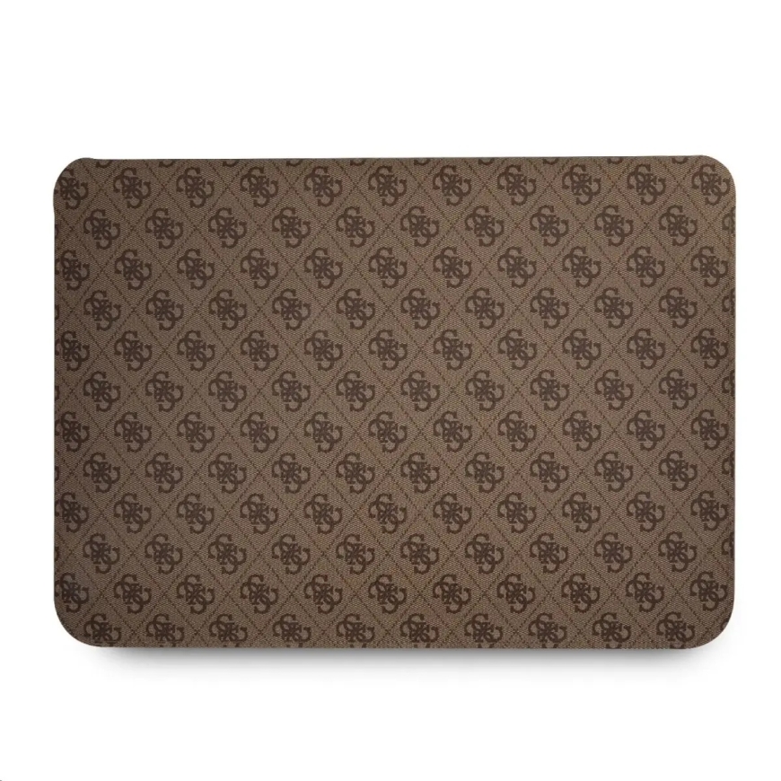 Guess 4G Metallilogo kannettavan tietokoneen suojakotelo 13" ruskea – 2