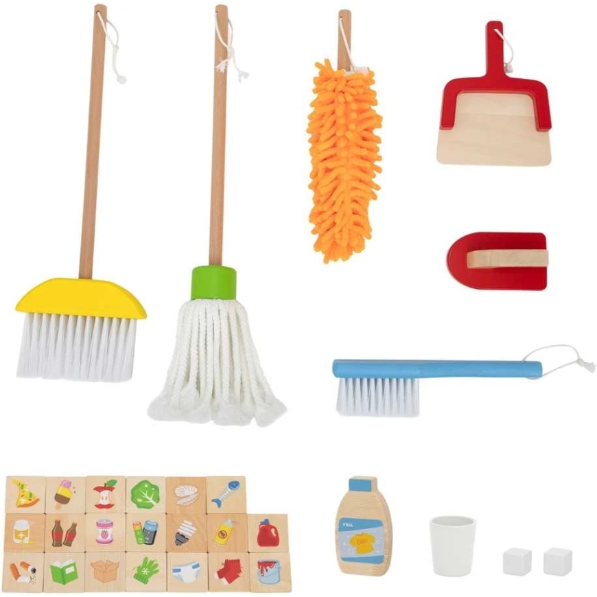 Viga Toys Interactive Kitchen and Cleaning Station for Kids Viga – 2