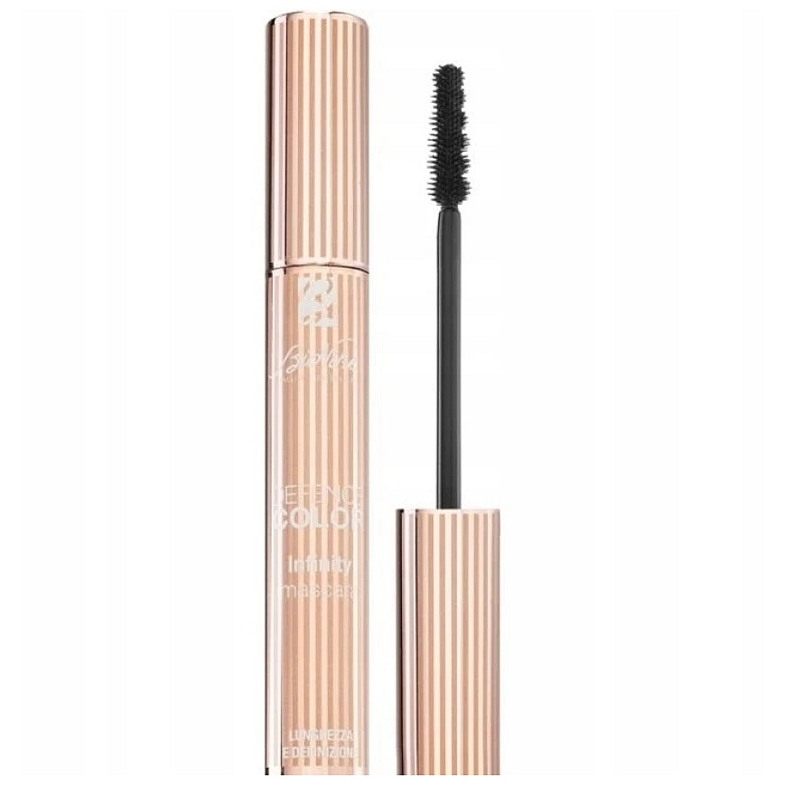 BioNike Defence Color Infinity tūrį suteikiantis ir apibrėžiantis blakstienų tušas, juodas, 13 ml