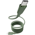 PanzerGlass Magneettinen tiedonsiirto- ja latauskaapeli | USB-C - USB-C | 240W | 1,5 m | vihreä PanzerGlass Magneettinen tiedonsiirto- ja latauskaapeli | USB-C - USB-C | 240W | 1,5 m | vihreä