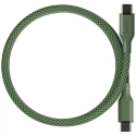 PanzerGlass Magnetic datu pārraides un uzlādes vads | USB-C uz USB-C | 240W | 1.5m | zaļš PanzerGlass Magnetic datu pārraides un uzlādes vads | USB-C uz USB-C | 240W | 1.5m | zaļš