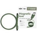 PanzerGlass Magnetic datu pārraides un uzlādes vads | USB-C uz USB-C | 240W | 1.5m | zaļš PanzerGlass Magnetic datu pārraides un uzlādes vads | USB-C uz USB-C | 240W | 1.5m | zaļš