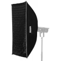 Valgustusseade - Newell 60 x 90 cm Ristkülikuline pehme karp koos difuusorite ja restiga Valgustusseade - Newell 60 x 90 cm Ristkülikuline pehme karp koos difuusorite ja restiga