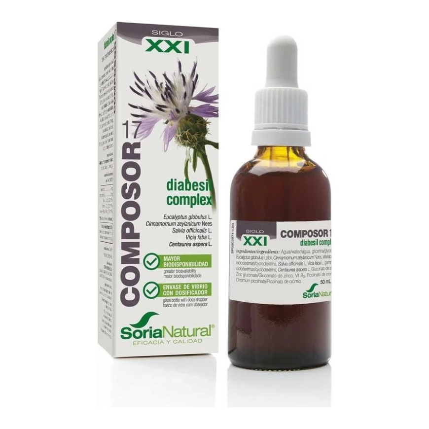 Soria Composor 17 Diabesil Complex Siglo Xxi 50ml