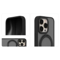 Turvallinen pyörivä Mag puhelimen kuori MagSafe-tuesta iPhone 15 Plus musta Turvallinen pyörivä Mag puhelimen kuori MagSafe-tuesta iPhone 15 Plus musta