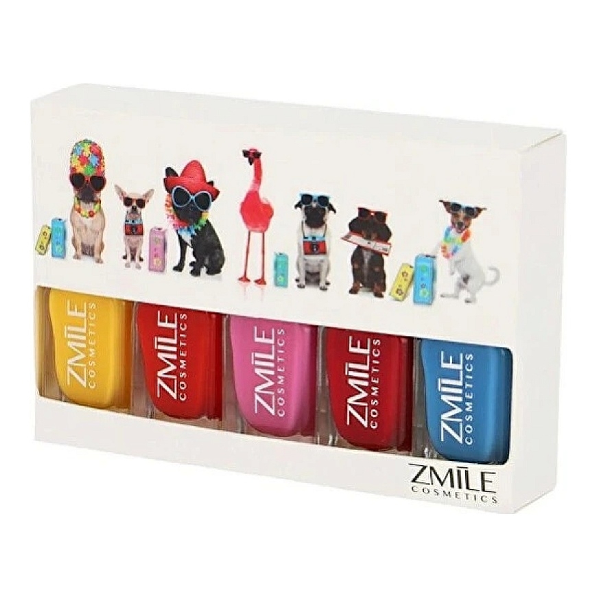 Zmile Cosmetics Набор лаков для ногтей с эффектом геля Летний отпуск – 3