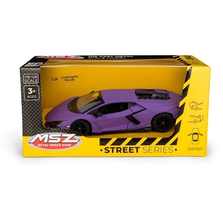 Daffi MSZ 1:24 Lamborghini Revuelto fiolet M-539 75399