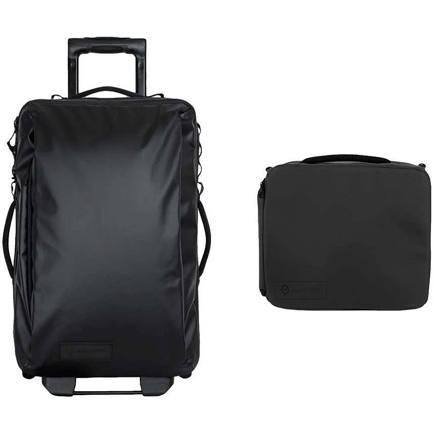 Luggage - WANDRD Transit Carry-On Suitcase on Wheels Essential+ Set Black – 5
