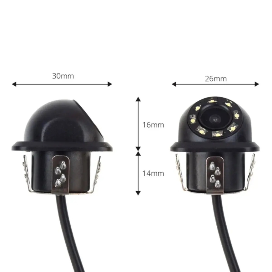 Atpakaļskata kamera HD-305 LED „Night Vision” 18 mm – 4