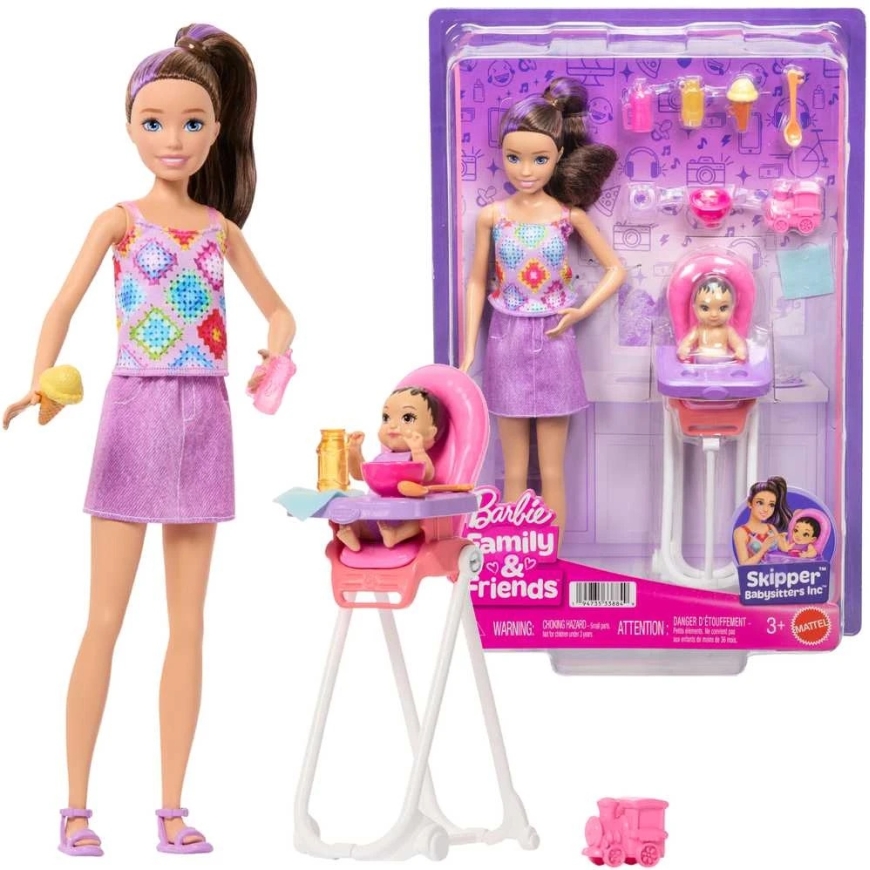 Mattel Leļļu Barbie Ģimene un Draugi